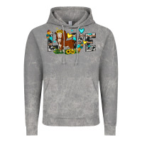 Cloud Rock love western cow Vintage Hoodie - JahusDesignShop