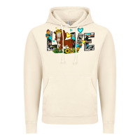 Vintage Artic love western cow Vintage Hoodie - JahusDesignShop