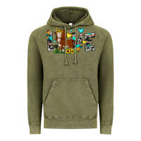 Vintage Olive love western cow Vintage Hoodie - JahusDesignShop