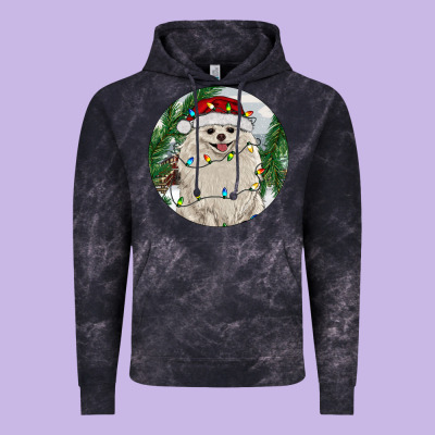 Vintage Hoodie Pomeranian And Farm