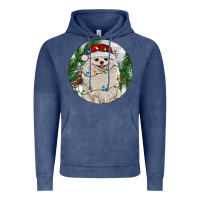 Vintage Denim Pomeranian And Farm Vintage Hoodie - RanaPortraitStore