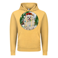 Vintage Mustard Pomeranian And Farm Vintage Hoodie - RanaPortraitStore