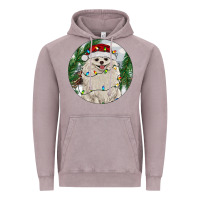 Vintage Zinc Pomeranian And Farm Vintage Hoodie - RanaPortraitStore