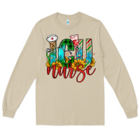 Mushroom christmas icu nurse Long Sleeve Tee - FaDigitalArtStudio