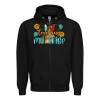 Black teaching my tribe Zipper Hoodie - BundleAndBundleShop