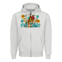 Dove Grey teaching my tribe Zipper Hoodie - BundleAndBundleShop