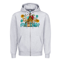 Heather Grey teaching my tribe Zipper Hoodie - BundleAndBundleShop