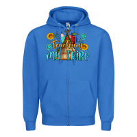 True Royal teaching my tribe Zipper Hoodie - BundleAndBundleShop