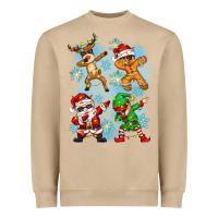 Mushroom dabbing christmas Heavyweight Sweatshirt - Zillion Design Studio