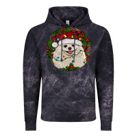 Cloud Black Christmas pomeranian Vintage Hoodie - RanaPortraitStore