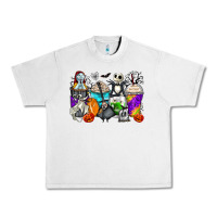 Lunar Rock halloween cartoon characters coffee cups Urban Heavy Tee - Zillion Design Studio