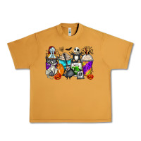Peanut Butter halloween cartoon characters coffee cups Urban Heavy Tee - Zillion Design Studio