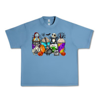 Pebble Blue halloween cartoon characters coffee cups Urban Heavy Tee - Zillion Design Studio