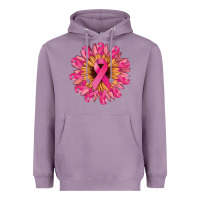 Lavender cancer ribbon sunflower Heavyweight Hoodie - NancyCooperArtShop