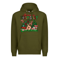 Army Green have a holly dolly christmas Premium Hoodie - MaliasSmallBusiness