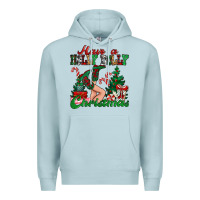 Blue Mist have a holly dolly christmas Premium Hoodie - MaliasSmallBusiness