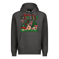 Charcoal Heather have a holly dolly christmas Premium Hoodie - MaliasSmallBusiness
