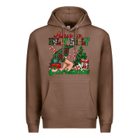Chestnut have a holly dolly christmas Premium Hoodie - MaliasSmallBusiness
