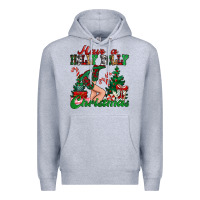 Heather Grey have a holly dolly christmas Premium Hoodie - MaliasSmallBusiness