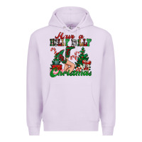 Lilac have a holly dolly christmas Premium Hoodie - MaliasSmallBusiness