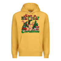 Mustard have a holly dolly christmas Premium Hoodie - MaliasSmallBusiness