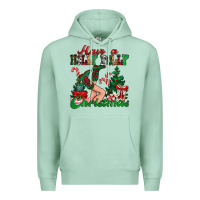 Seafoam have a holly dolly christmas Premium Hoodie - MaliasSmallBusiness