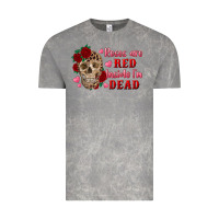 Cloud Rock roses are red inside i'm dead Skull Vintage Tee - RanaPortraitStore
