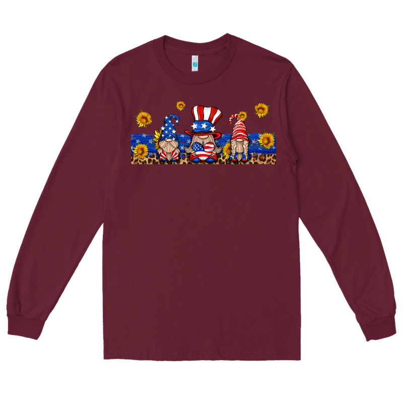 Usa Gnome Libbey Cup Long Sleeve Tee by HRA Design Shop | Teevron