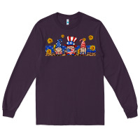 Plum usa gnome libbey cup Long Sleeve Tee - HRA Design Shop