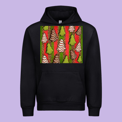 Christmas Cakes Leopard Urban Hoodie Designed By Jasminsmagicworld