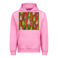 Fuchsia Pink Christmas cakes leopard Urban Hoodie - Jasminsmagicworld