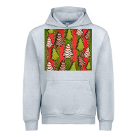 Heather Grey Christmas cakes leopard Urban Hoodie - Jasminsmagicworld