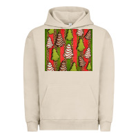 Pigment French Oak Christmas cakes leopard Urban Hoodie - Jasminsmagicworld