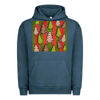 Pigment Midnight Navy Christmas cakes leopard Urban Hoodie - Jasminsmagicworld