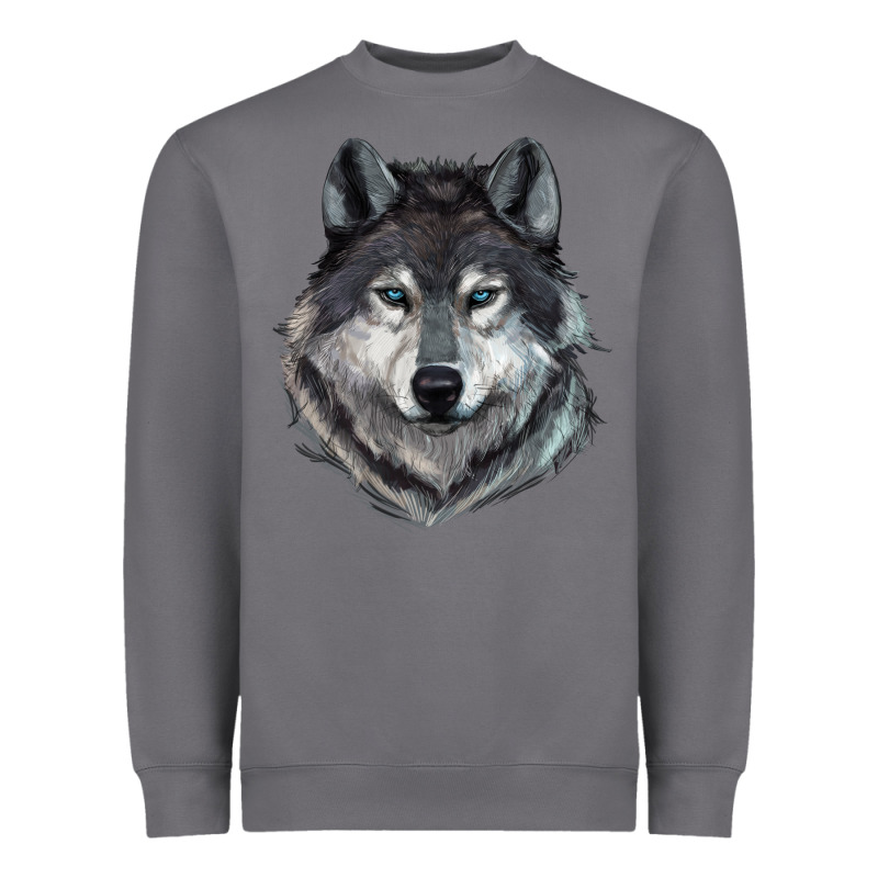 Wolf Heavyweight Sweatshirt by RanaPortraitStore | Teevron