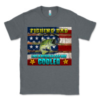 Charcoal Heather fishing dad like a regular but cooler Classic Tee - HRA Design Shop