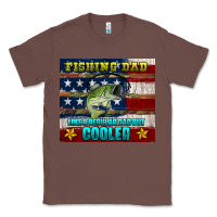 Chestnut fishing dad like a regular but cooler Classic Tee - HRA Design Shop