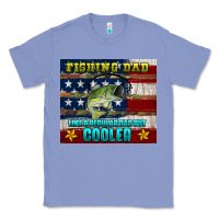 Colony Blue fishing dad like a regular but cooler Classic Tee - HRA Design Shop