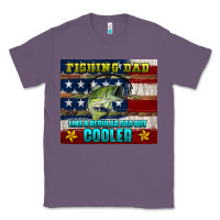 Lavender fishing dad like a regular but cooler Classic Tee - HRA Design Shop