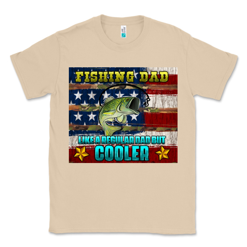 Fishing Dad Like A Regular But Cooler Classic Tee by HRA Design Shop | Teevron