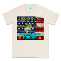 Natural fishing dad like a regular but cooler Classic Tee - HRA Design Shop
