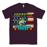 Plum fishing dad like a regular but cooler Classic Tee - HRA Design Shop