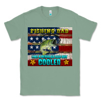 Sage fishing dad like a regular but cooler Classic Tee - HRA Design Shop