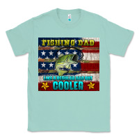 Seafoam fishing dad like a regular but cooler Classic Tee - HRA Design Shop