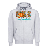 Heather Grey love fall love Zipper Hoodie - Artiststas