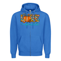 True Royal love fall love Zipper Hoodie - Artiststas