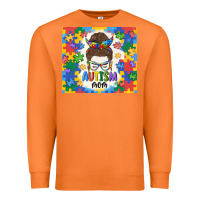 Carrot autism mom Premium Sweatshirt - MaliasSmallBusiness