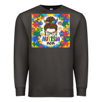 Smoke autism mom Premium Sweatshirt - MaliasSmallBusiness