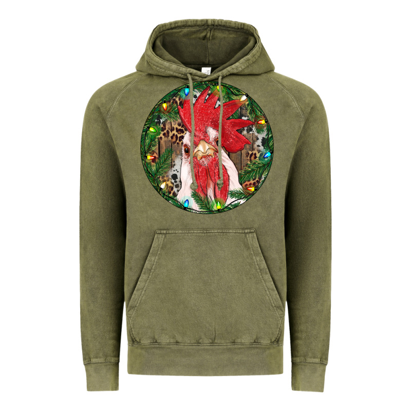 Roaster Christmas Vintage Hoodie by RanaPortraitStore | Teevron