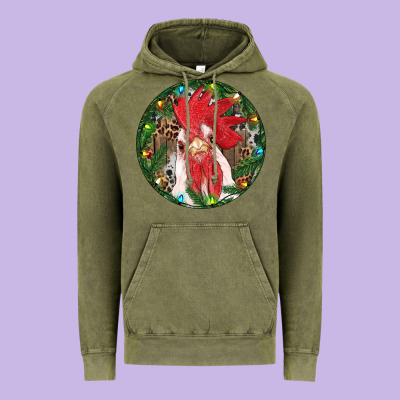 Vintage Hoodie Roaster Christmas